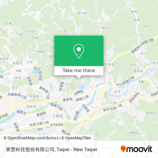 東豐科技股份有限公司地圖