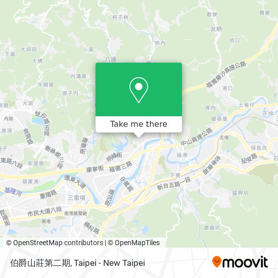 伯爵山莊第二期 map