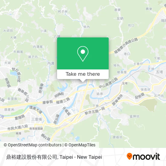鼎裕建設股份有限公司 map