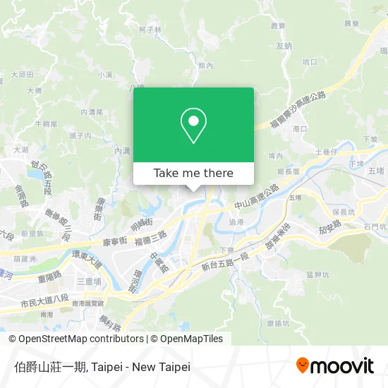 伯爵山莊一期 map
