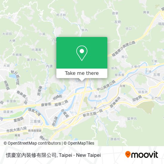 慣慶室內裝修有限公司 map