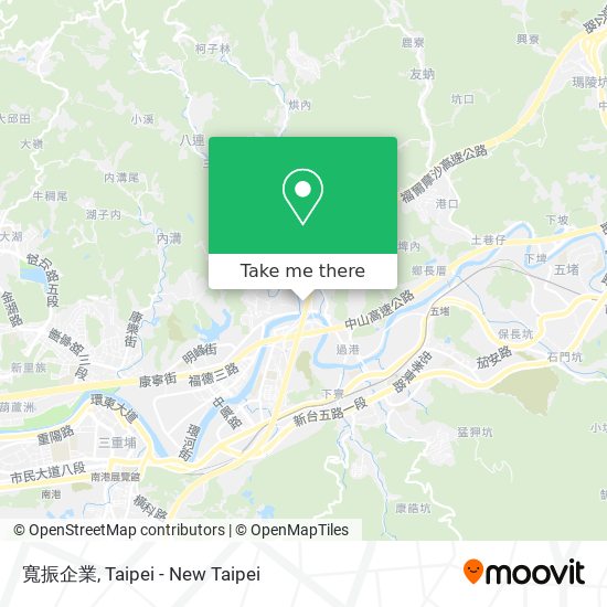 寬振企業 map