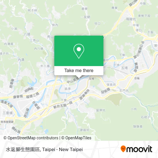 水返腳生態園區 map