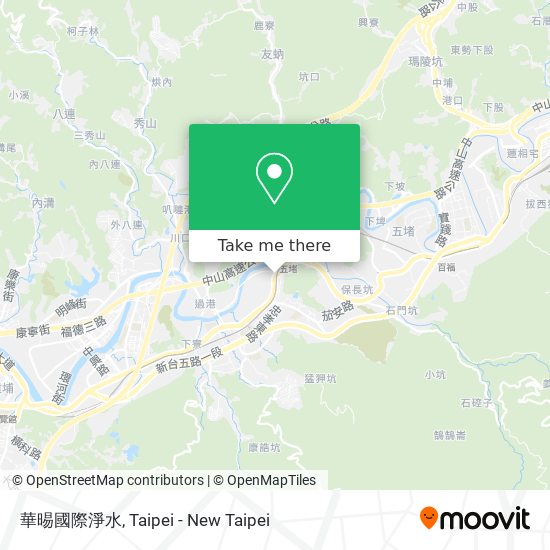 華晹國際淨水 map