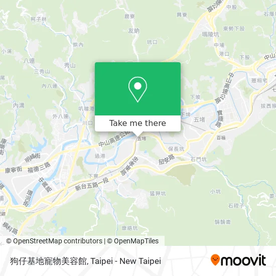 狗仔基地寵物美容館 map