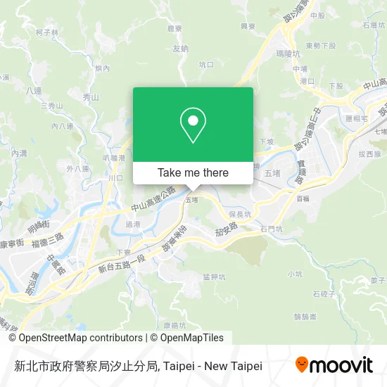 新北市政府警察局汐止分局 map