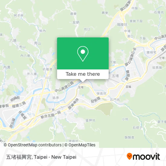 五堵福興宮 map