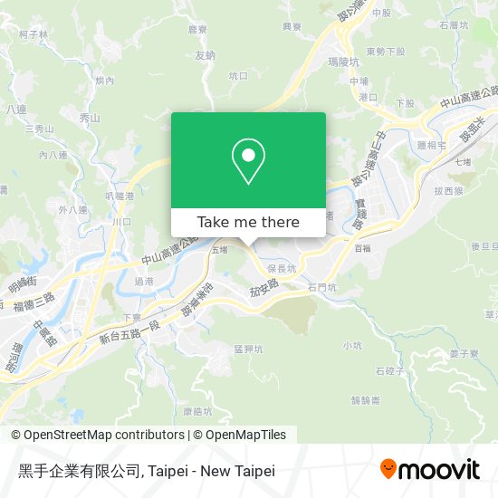 黑手企業有限公司 map