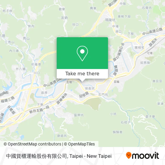 中國貨櫃運輸股份有限公司 map