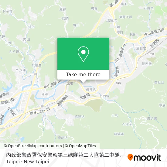 內政部警政署保安警察第三總隊第二大隊第二中隊 map