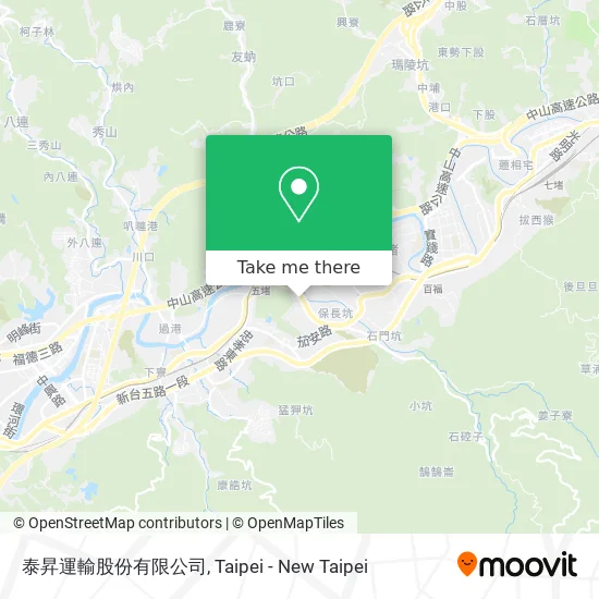 泰昇運輸股份有限公司 map