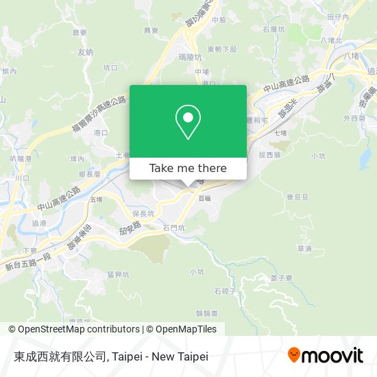 東成西就有限公司 map