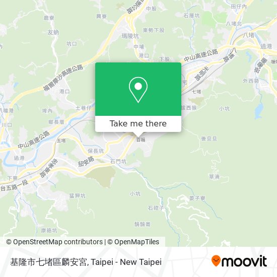 基隆市七堵區麟安宮 map