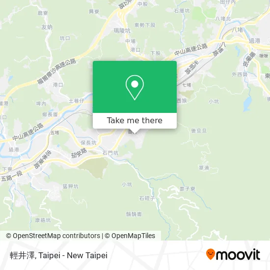 輕井澤 map
