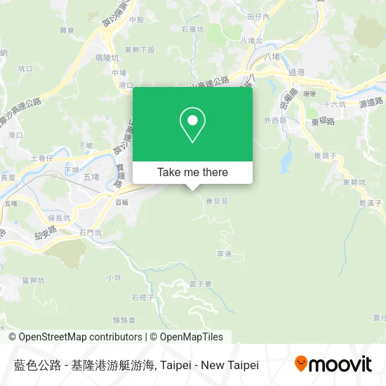 藍色公路 - 基隆港游艇游海 map