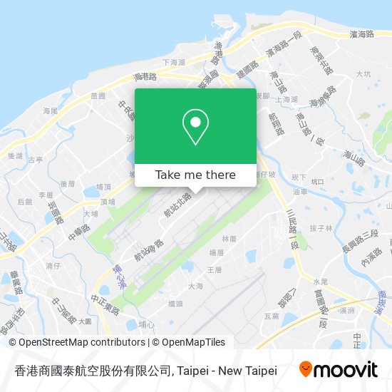 香港商國泰航空股份有限公司 map