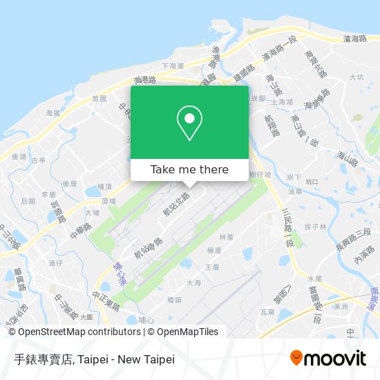 手錶專賣店 map