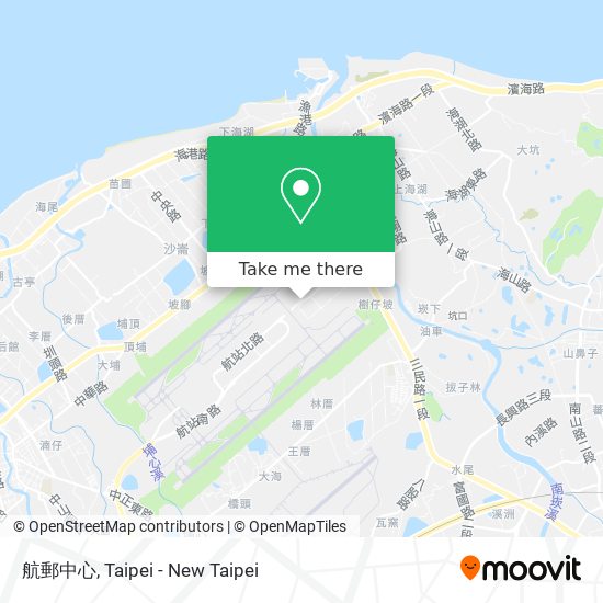 航郵中心地圖