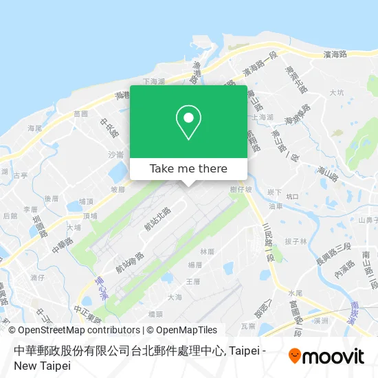 中華郵政股份有限公司台北郵件處理中心 map