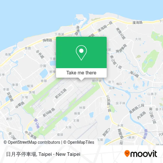日月亭停車場地圖