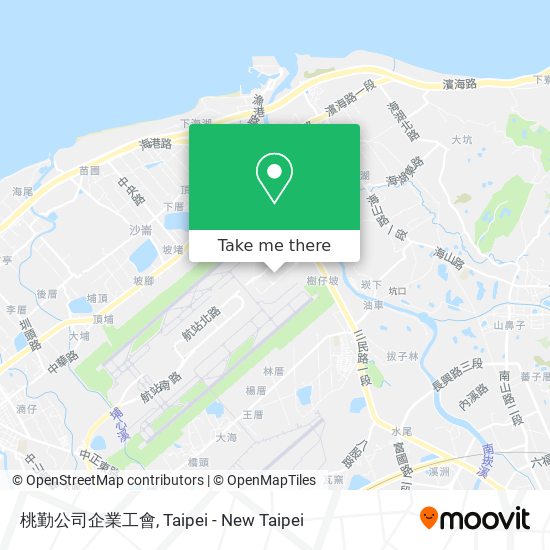 桃勤公司企業工會地圖
