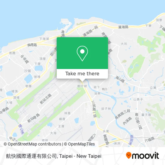 航快國際通運有限公司 map