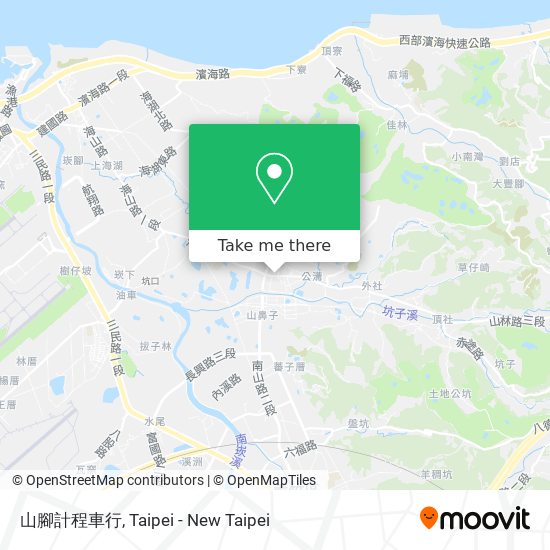 山腳計程車行 map