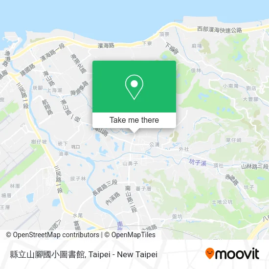 縣立山腳國小圖書館地圖