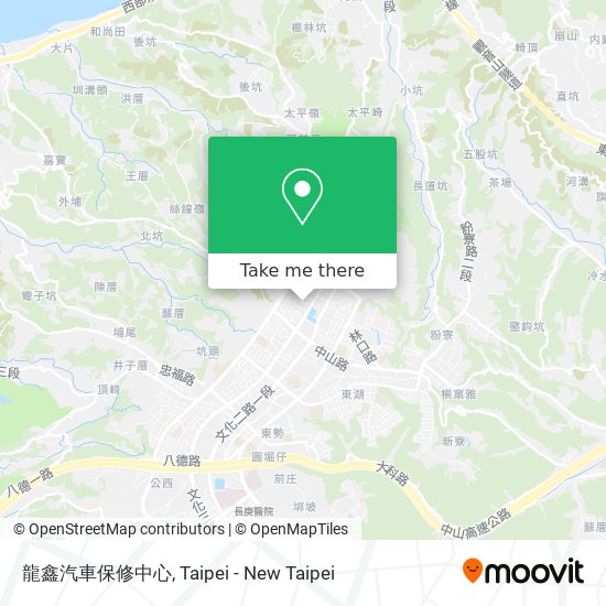 龍鑫汽車保修中心 map