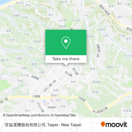 世協電機股份有限公司地圖