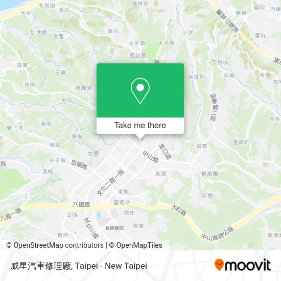 威星汽車修理廠地圖