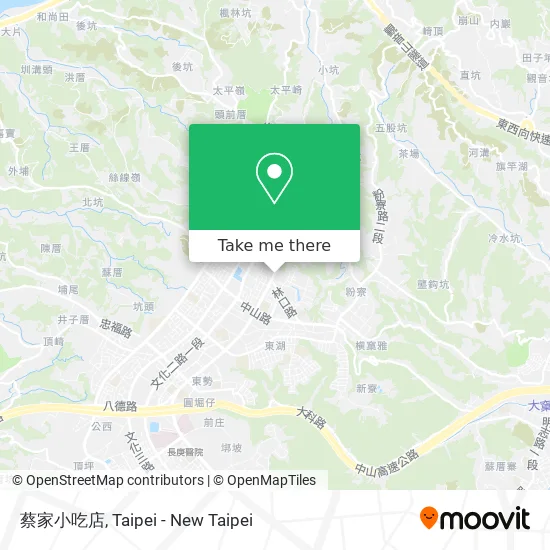 蔡家小吃店 map
