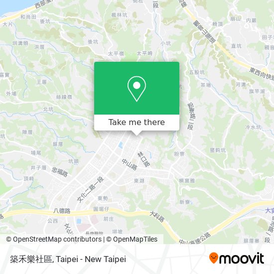築禾樂社區 map