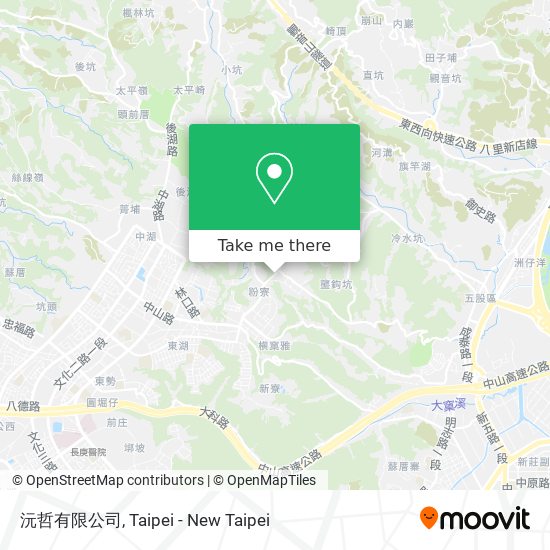 沅哲有限公司地圖