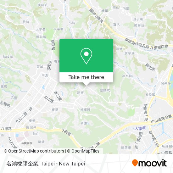 名鴻橡膠企業 map