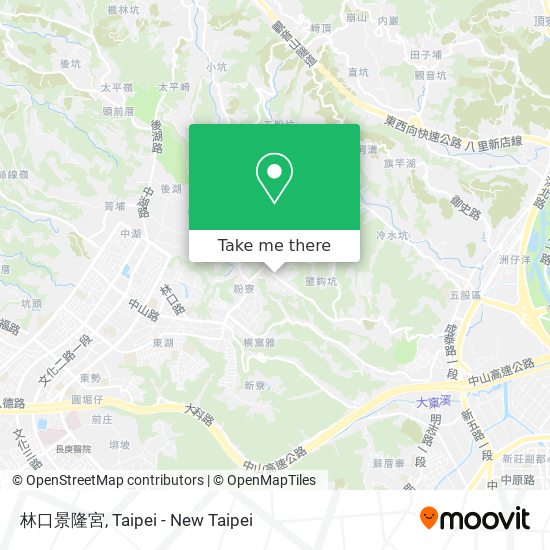 林口景隆宮 map