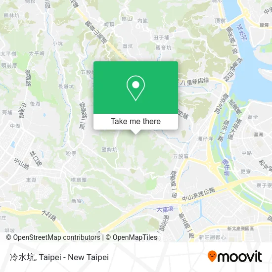 冷水坑地圖