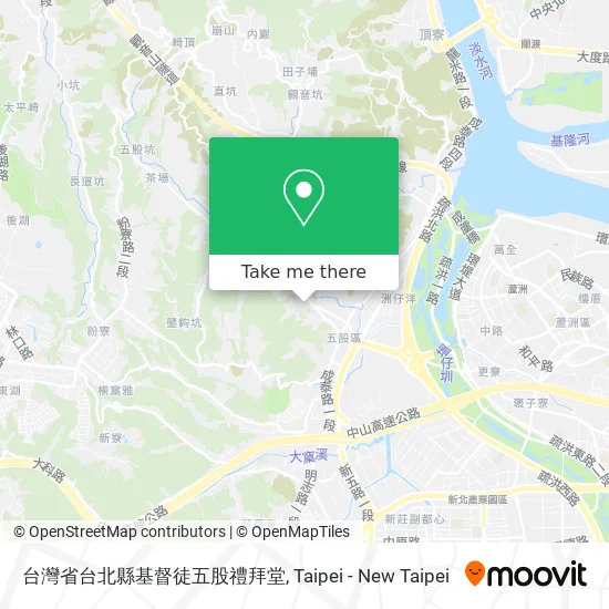 台灣省台北縣基督徒五股禮拜堂 map