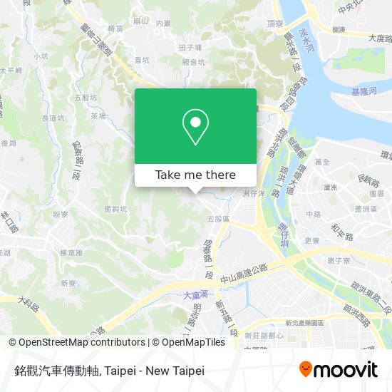 銘觀汽車傳動軸 map