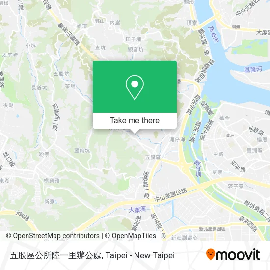 五股區公所陸一里辦公處地圖