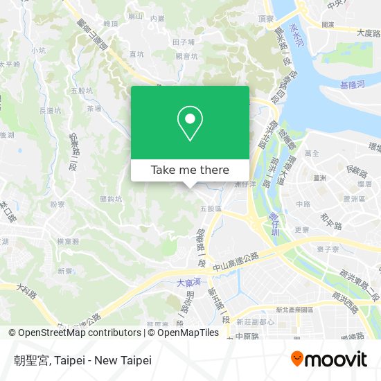 朝聖宮 map