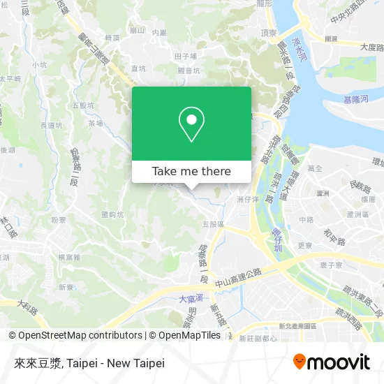 來來豆漿 map