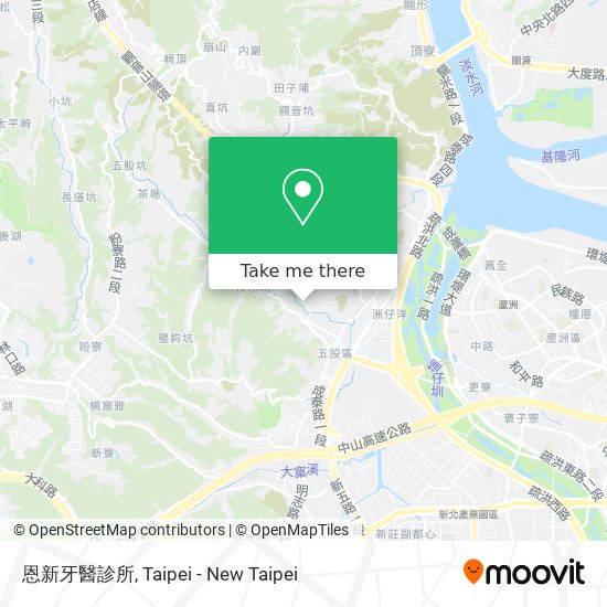 恩新牙醫診所地圖