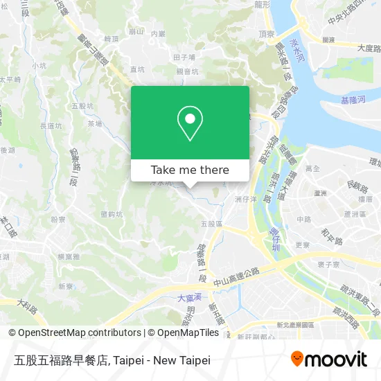 五股五福路早餐店 map