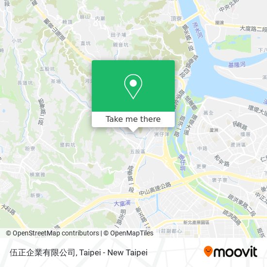 伍正企業有限公司 map