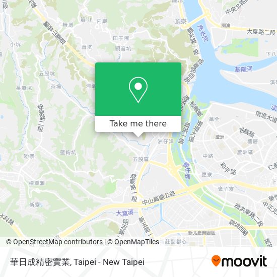 華日成精密實業地圖
