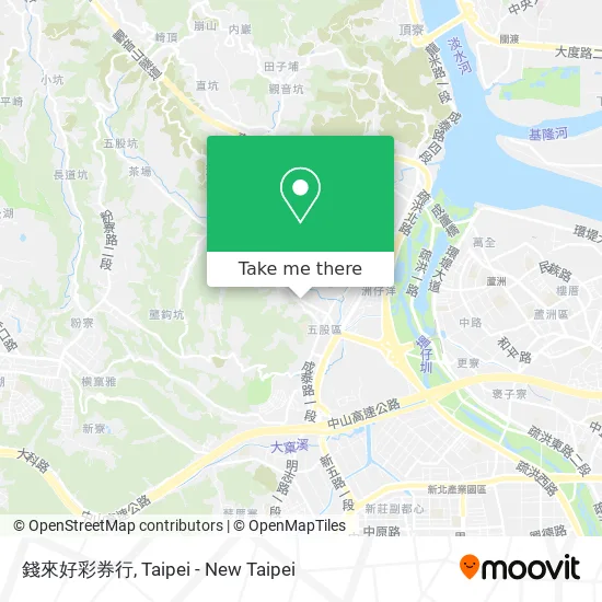 錢來好彩券行 map