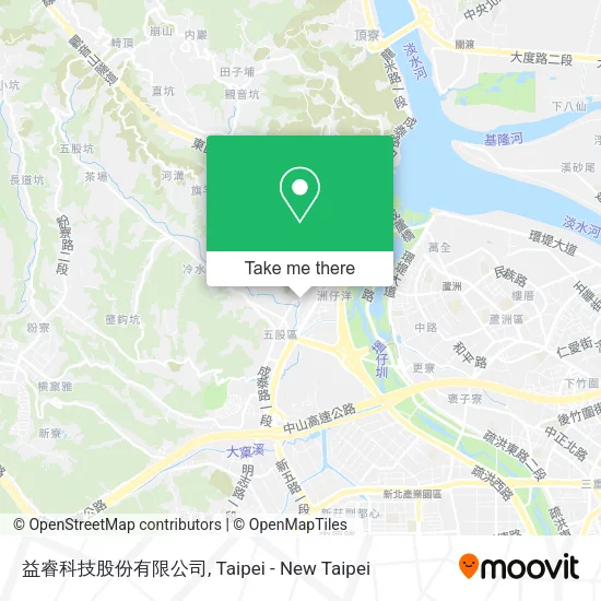 益睿科技股份有限公司地圖