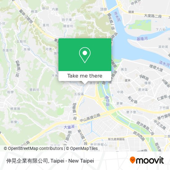 伸晃企業有限公司地圖