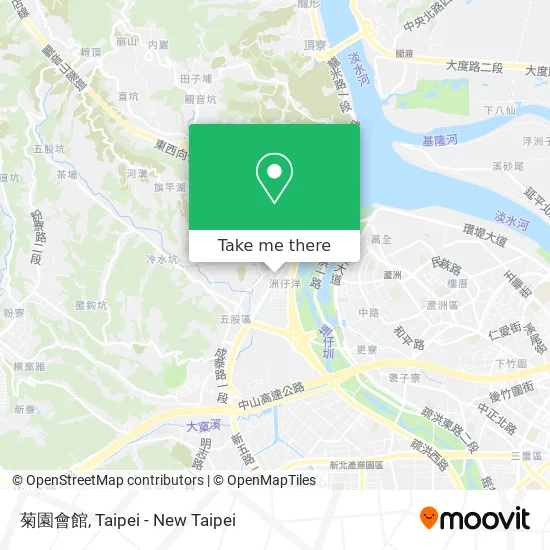 菊園會館 map